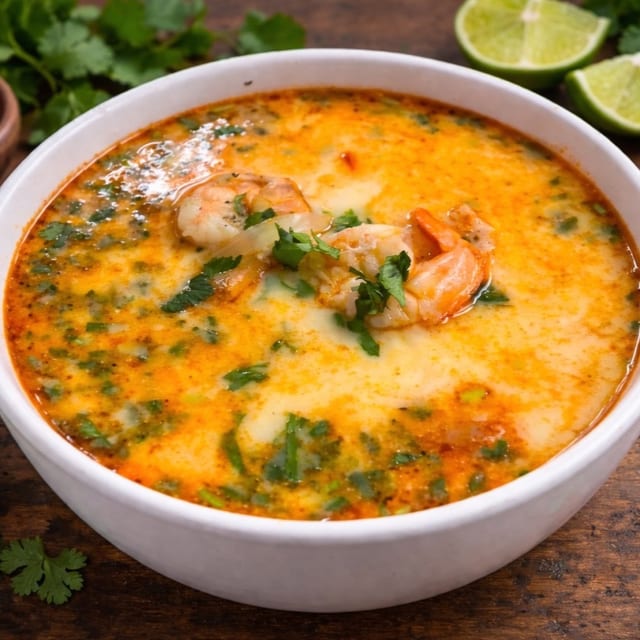Sopa De Camarones.